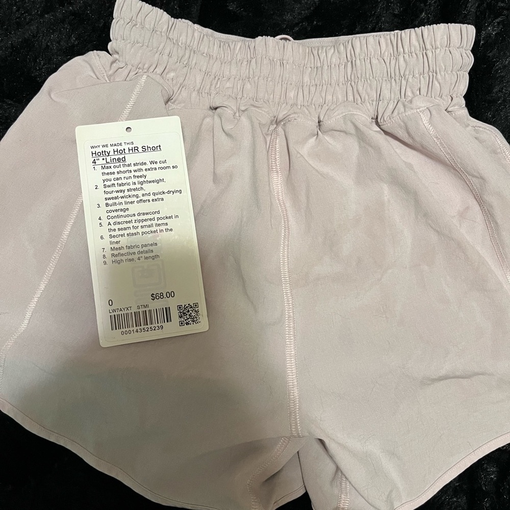 Lululemon LIGHT PINK hotty hots